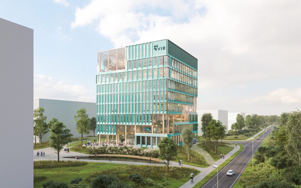 VIB-hoofdkantoor met bio-incubator